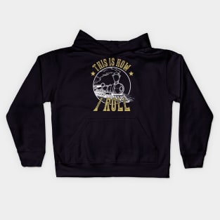 Train Kids Hoodie